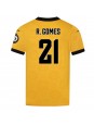 Billige Wolves Rodrigo Gomes #21 Hjemmedrakt 2025-26 Kortermet